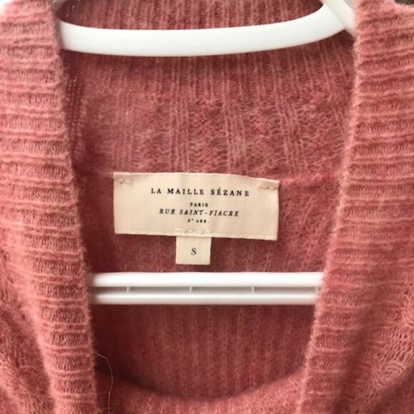 Sezane Otis Jumper, Rosewood, Sz Small - Picture 8 of 8